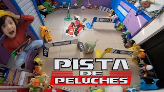 Construyo con PELUCHES el Circuito más Difícil para mi COMPETENCIA [upl. by Atekal367]