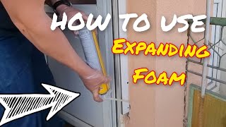 How to use Expanding PU Foam [upl. by Annoeik31]