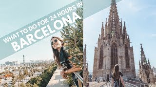 What to do for ONE DAY in BARCELONA SPAIN [upl. by Sikes]