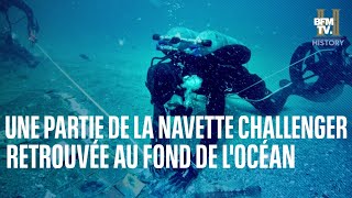 37 ans après son explosion une partie de la navette spatiale Challenger retrouvée dans locéan [upl. by Clothilde]