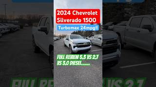 2024 Chevrolet Silverado 1500 LT Turbomax 27l turbo high value little engine that packs a punch [upl. by Nrek]