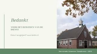 Live uitzending Hervormde Gemeente Tiendeveen [upl. by Viens358]