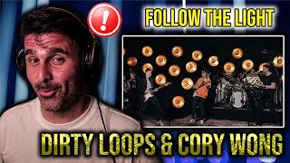 MUSIC DIRECTOR REACTS  Dirty Loops amp Cory Wong  Follow The Light [upl. by Schiro201]