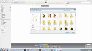 How to transfer pictures from your PC to your iDevice Iphone iPad iPod Touch [upl. by Ekrub]