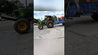 JOHNDEERE TO SWARAJ 👑  modified tractor  shortvideo trending viralvideo [upl. by Darwen]