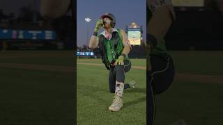 He Chugged Wine Before Batting partyanimals party dance chugging drinks baseball sports [upl. by Neiv]