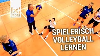 Volleyballtraining für Kinder und Jugendliche  Spielerisch Volleyball lernen mit neuen Übungen [upl. by Ilsa]