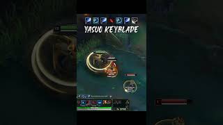 HOW TO MAKE YASUO KEYBLADE  League of Legends [upl. by Emma]