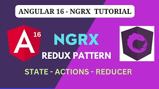 Redux pattern STATE  ACTIONS  REDUCER  overview  Angular 16  NGRX Tutorial [upl. by Yanahs]