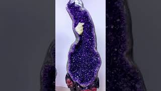 Large Double Twins Unique Amethyst Geode 260kg height 172cm [upl. by Niatsirhc]