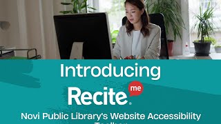 Introduction to Recite Me Accessibility Toolbar [upl. by Mulloy54]