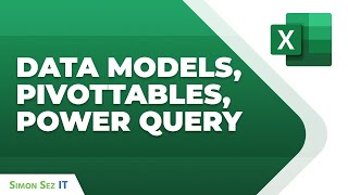 Data Models PivotTables and Power Query in Excel [upl. by Suiradal]