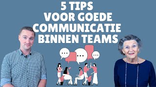 5 TIPS voor GOEDE communicatie binnen TEAMS [upl. by Israeli]