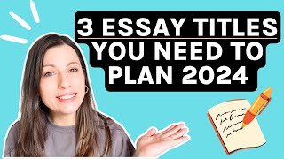 3 Essay Titles You Should Plan 2024  AQA Alevel Biology paper 3  Biology essay [upl. by Odrarebe]