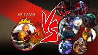 Shadow Fight 2 Saitama Vs Mobile Legends Family [upl. by Elsi]