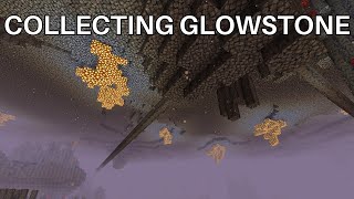 Minecraft Survival  Collecting Glowstone  No Commentary [upl. by Javed]