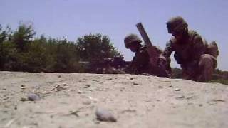 Firefight with Taliban in Helmand Afghanistan 8202008 [upl. by Nedle]