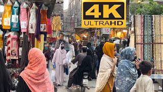 Kashmiri Gate Before 10th Muharram City Walking Tour  Lahore  Pakistan Kashmiri Bazar Video HD [upl. by Childs603]