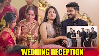 WEDDING RECEPTION DAY ❤️  ANJITHA AMAL  PULLOTHI [upl. by Yrogreg618]