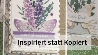 Inspiriert statt Kopiert1  Dankeskarte basteln [upl. by Nnazil]