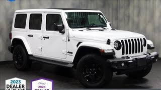 Used 2021 Jeep Wrangler Unlimited Westmont IL Chicago IL D1375A [upl. by Ovid799]