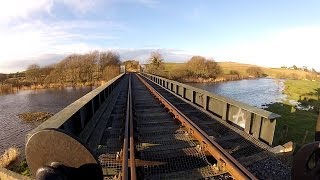 Bufferbeam trip from Downpatrick to Inch Abbey [upl. by Anirehc942]