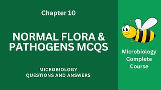 Normal Flora amp Pathogens MCQ Questions Answers PDF  Normal Flora amp Pathogens Class 912 MCQ Ch 10 [upl. by Hannaoj]