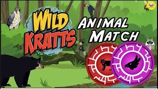 Wild Kratts Animal Match  Wild Kratts Games [upl. by Tabbi126]