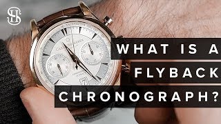 What Is A Flyback Chronograph  Chronograph vs Flyback Chronograph [upl. by Darahs261]