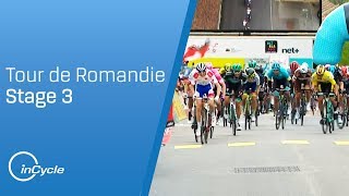 Tour de Romandie 2019  Stage 3 Highlights  inCycle [upl. by Budwig]