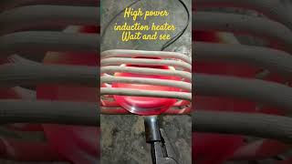 DIY induction heater  dc 12v powerful indication Heater diy viral hacks youtubeshorts et [upl. by Rolland]