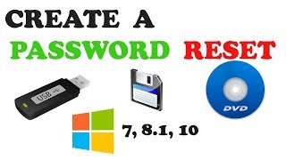 How to create a password reset disk in Windows 10 81 7 [upl. by Asaert945]