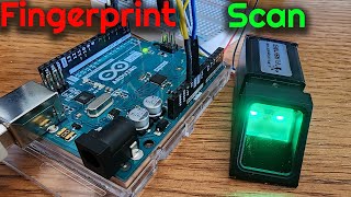 Arduino Uno Fingerprint Scanner Tutorial Enroll and Verify Your Fingerprints [upl. by Macmullin27]