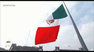 16DeSeptiembre  Izamiento de Bandera desde el Zócalo de la Ciudad de México 2024 [upl. by Katzen]