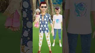 Choti Pari Vs Baba 😅😅😅 Gulli Bulli  Cartoon  granny  short  tmkoc  shorts comed [upl. by Irodim]