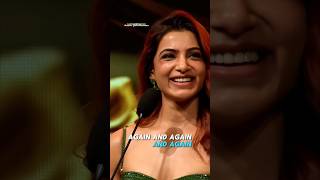 Samanthas⚡ Greatest Advice For Womens Samantha Ruth Prabhu Speech  Iifa Awards 2024 [upl. by Kattie95]