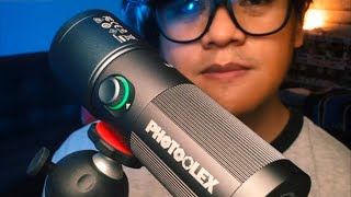 I reviewed the viral Studio Light  PHOTOOLEX Projection Torch [upl. by Winni]