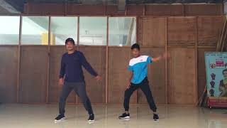 Mayako Dorile with tutorial  Deepak Bajracharycover dance [upl. by Wyne]