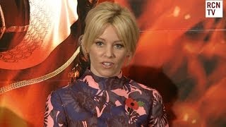 Elizabeth Banks Interview  Effie Trinket  Hunger Games Catching Fire Premiere [upl. by Sanoy]