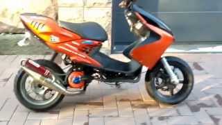 Yamaha Aerox Stage 6 70cc Midrace acceleration soundcheck [upl. by Derinna958]