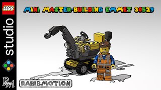 Easy LEGO Mini MasterBuilding Emmet 30529 in BrickLink Studio  Beginner’s Tutorial  RabibMotion [upl. by Dyke]