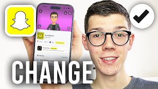 How To Change Snapchat Profile Picture  Full Guide [upl. by Oznohpla150]