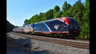 Amtrak 19 Westbound Chase From WinstonWaco and TallapoosaGeorgia 5212024 [upl. by Alleiram]