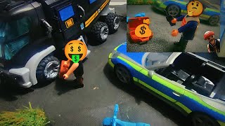 Playmobil Kinderfilm 🍿 Polizeikontrolle und Blitzer  Ausbruch aus dem Gefängnis [upl. by Argent]