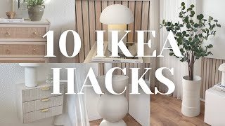 10 IKEA HACKS  IKEA HOME DECOR IDEAS YOU WILL ACTUALLY LOVE 😍🛠✨ [upl. by Adnahsam]