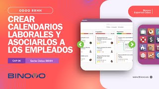 ODOO RRHH  Tutorial 06 📌 Crear calendarios laborales en Odoo y asociarlos a los empleados [upl. by Adaliah]