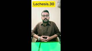 Lachesis30foryou homeopathicmedicin viralvideo motivation vlog [upl. by Aerdnahc]