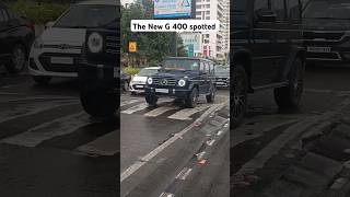 New Mercedes AMG G400 Spotted in Mumbai  mercedes gwagon shorts viralvideo [upl. by Tiffi]