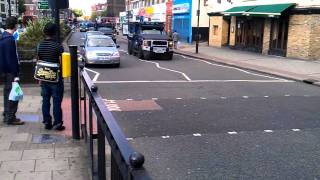 Jankel Armoured Police Truck Convoy Streatham Pt 1  London Riots  090811 [upl. by Anialad]