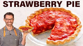 EASY Strawberry Pie Recipe [upl. by Aidyl183]